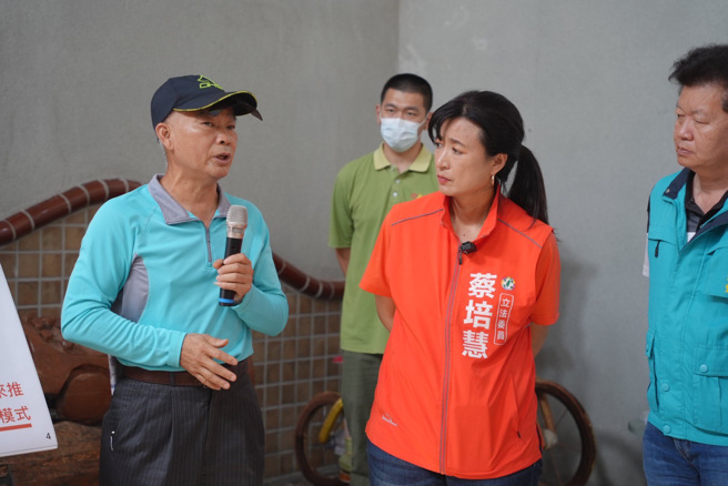 日月潭国际风景区管理处长简庆发表示感谢蔡培会委员的努力协调。（图/蔡培慧竞选办公室提供）