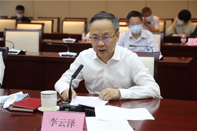 大陆国家金融监督管理总局10日公布内设机构公布，包含增设科技监管司等多单位。图为国家金融监管总局局长李云泽。（大陆国家金融监督管理总局）