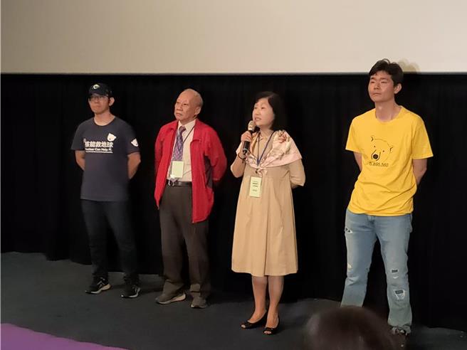 中华核能学会等挺核团体已在10月27日举办纪录片《Nuclear Now新核能时代》首映会。(李侑珊摄)