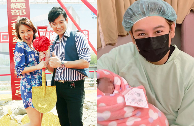 陈宇风、叶家妤今顺利产下第三胎女儿。（图／中时资料照片；翻摄自陈宇风 JamesChen脸书）