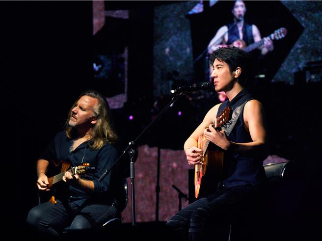 王力宏10、11日在馬來西亞雲頂舉辦演唱會。（寬魚國際提供）