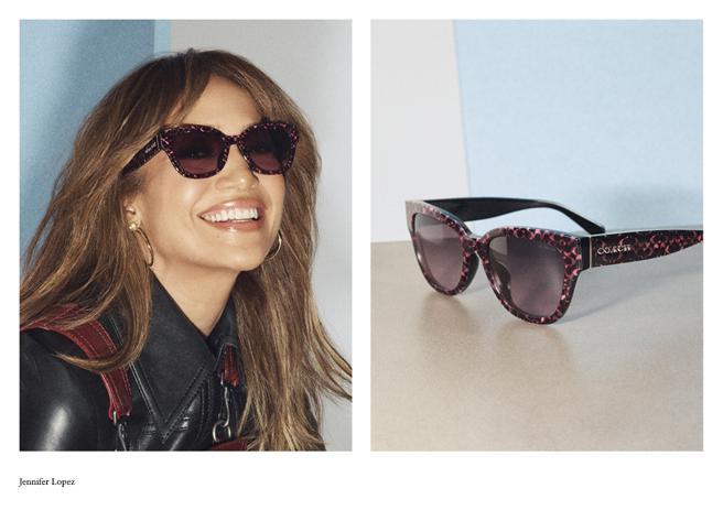 COACH国际代言人珍妮佛罗培兹形象款，HC 8379F ，5750元。（EssilorLuxottica提供）