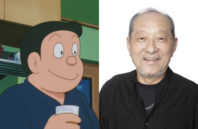 中庸助曾替《哆啦A梦》中大雄的爸爸「野比伸助」配音。（图／取自Mausu Promotion官网、推特）
