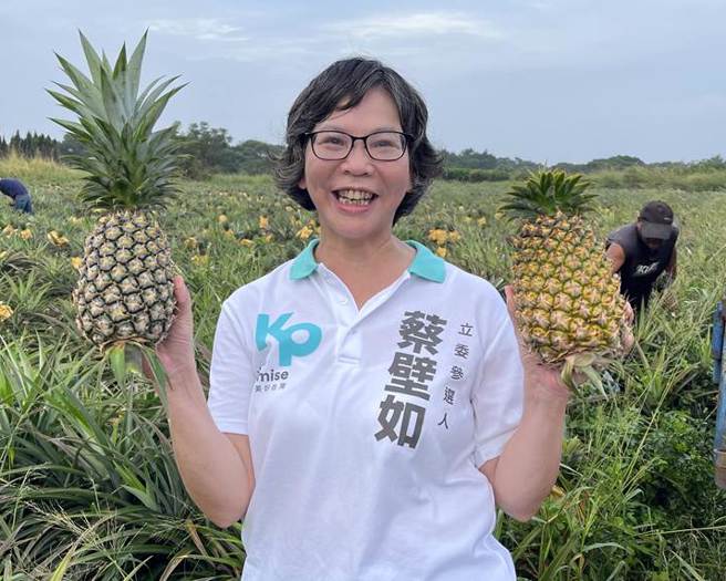 蔡正元爆料，黄珊珊怕蔡壁如坐大之后影响自己地位，不给蔡壁如选举粮草。（读者提供／张妍溱台中传真）