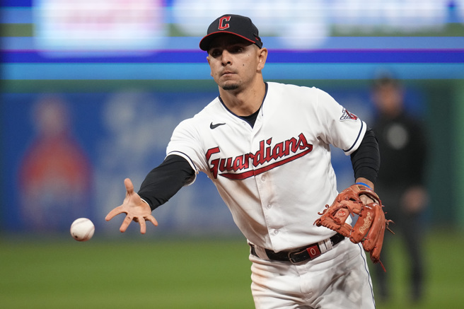 守護者二壘手吉曼奈茲。（美聯社）