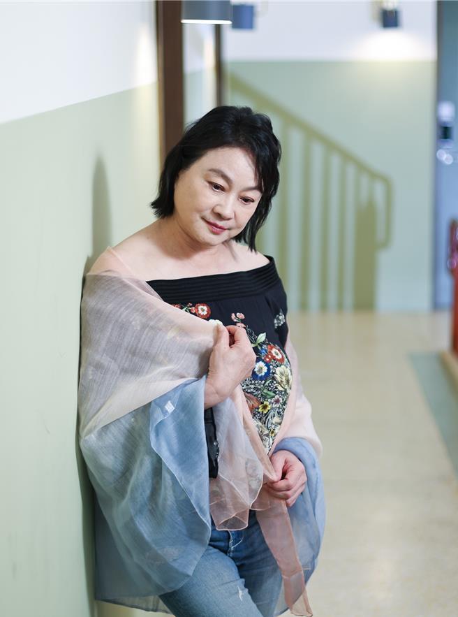 陸小芬息影超過20年後再回歸，很開心能透過映前映後活動聽到觀眾的聲音。（陳俊吉攝）