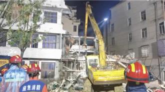 副縣長上周才巡視 浙江溫州房屋倒塌致4死