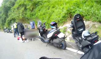 「阿婆灣」又出事了！他騎車才剛過大彎道就自摔