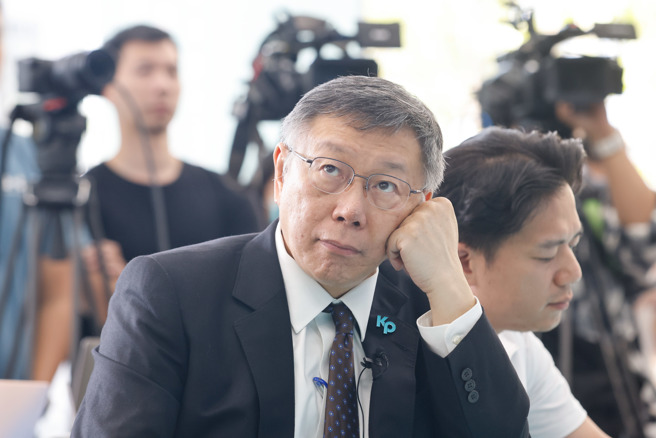 民眾黨總統參選人柯文哲。（資料照,陳信翰攝）