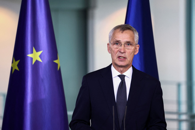 北約秘書長史托騰柏格（Jens Stoltenberg）。(圖/ 路透社)
