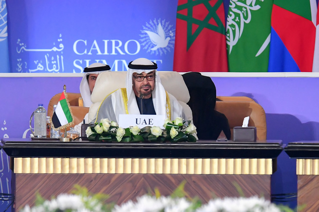 阿联元首穆罕默德（Sheikh Mohamed bin Zayed Al-Nahyan）。(图/ 路透社)