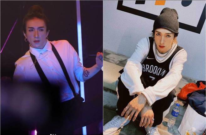 舞者阿Mo（李启言）去年7月在「MIRROR」演唱会上被萤幕砸中，近况曝光。（图／取材自李启言 Instagram）