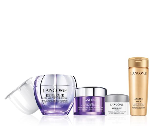 SOGO忠孝館LANCOME超緊顏抗痕霜限定組，價值1萬2650元，優惠價7560元（限量50組）。（SOGO提供）