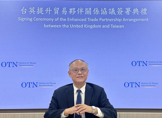 行政院经贸谈判办公室总谈判代表、政务委员邓振中。（资料照，黄婉婷摄）