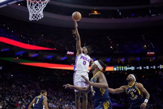 NBA》馬克塞轟生涯新高50分 七六人擊倒溜馬勇奪8連勝