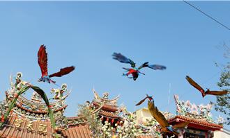 睽違12年！ 配天宮「海表聖會」巡安賜福遶境27天 金剛鸚鵡演出「鳳鳥朝鳳」