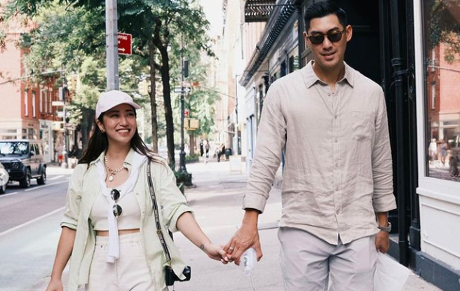 毛加恩老婆宣布怀孕。（图/tiffanywenlo IG）