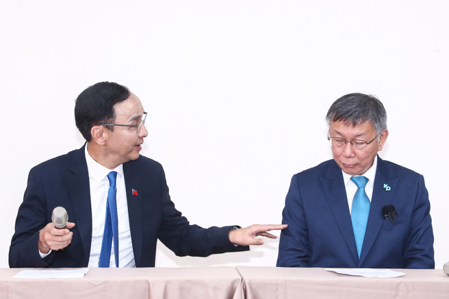 蓝白至今仍无法在如何选出总统参选人一事上达成共识。（中时资料照）