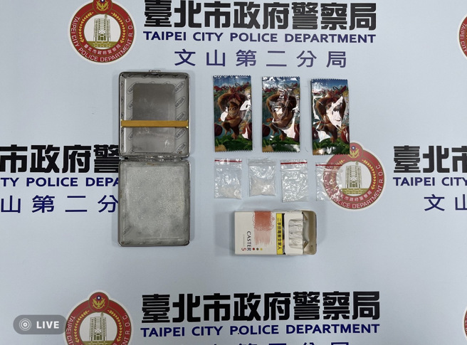 警方查扣的證物。（圖／警方提供）