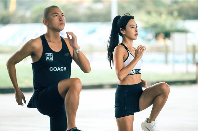 房思瑜首度参加马拉松就挑战纽约马拉松比赛。（TVBS提供）