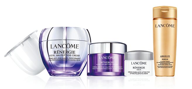 SOGO忠孝館LANCOME超緊顏抗痕霜限定組，價值1萬2650元，優惠價7560元（限量50組）。（SOGO提供）