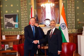 印度外長訪英會晤卡麥隆  觸及印太戰略夥伴關係