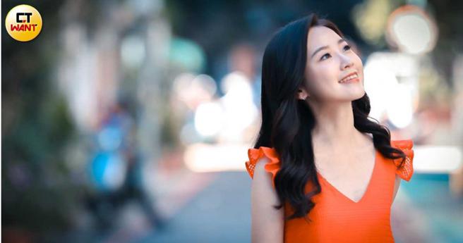 回憶起里長選舉時，陳紫渝透露因為太累一度瘦到只剩下36公斤。（圖／侯世駿攝）