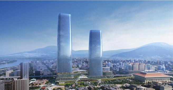 台北雙星開發大樓完工示意圖。（圖／台北市捷運局提供）