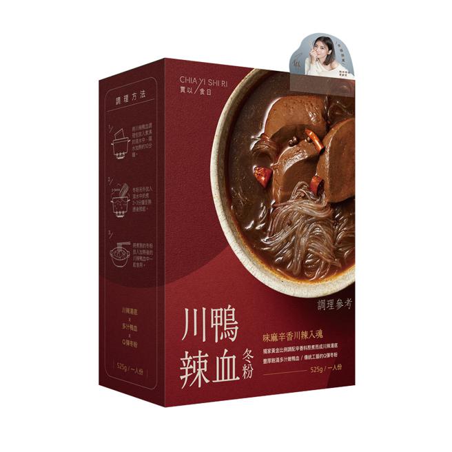 city’super近1年最畅销的麻辣鸭血「贾以食日川辣鸭血冬粉」，189 元。（city’super提供）