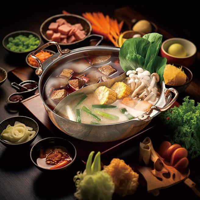 家乐福冬季火锅大赏，进口火锅商品30多支、国内品牌高达100多支以上。（家乐福提供）