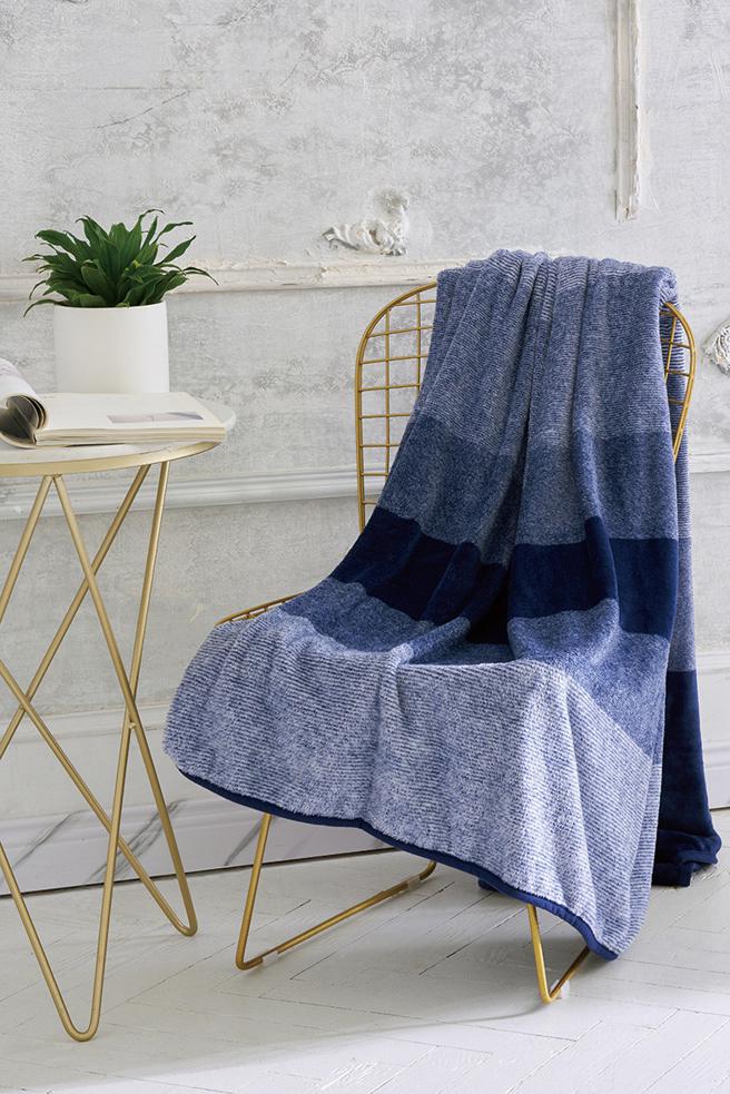 SOGO復兴馆BOSS HOME BOSS丝绒毛毯，优惠价2280元。（SOGO提供）