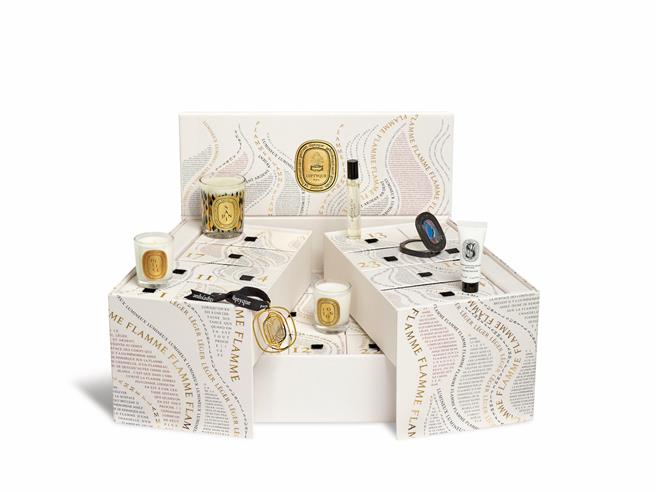 Diptyque 2023圣诞限量月历，售价1万5550元。（Diptyque提供／黄唯淯台北传真）