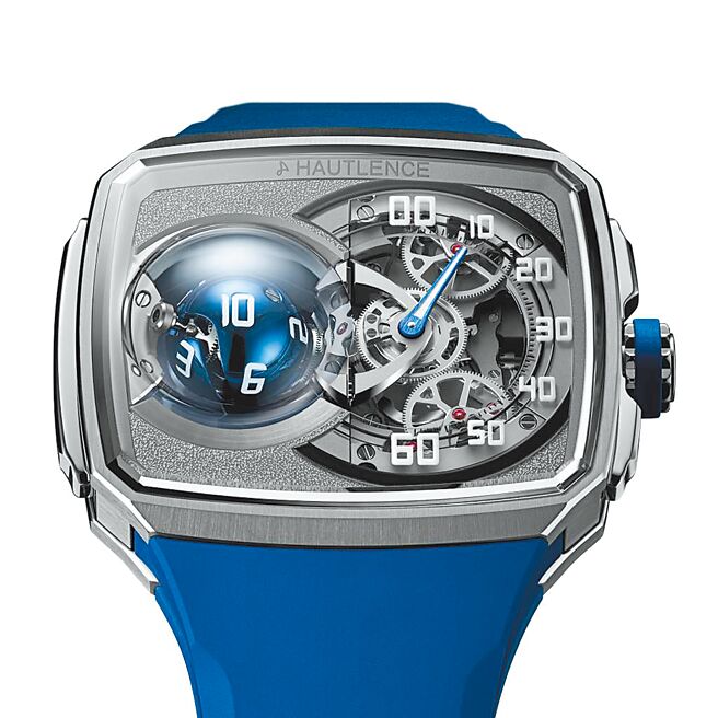 豪朗時（Hautlence）的Sphere Series 1拿下最佳創新獎，滾動球體顯示小時的設計令人驚豔。（GPHG提供）