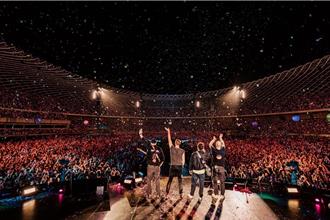 高雄國體場呼應Coldplay環保理念 手環回收全球第四