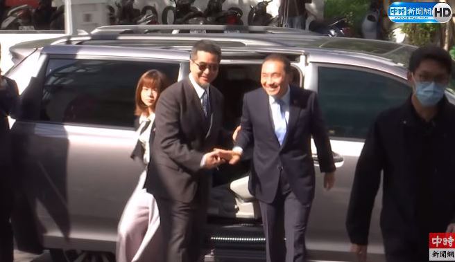 侯友宜到场。(取自直播)