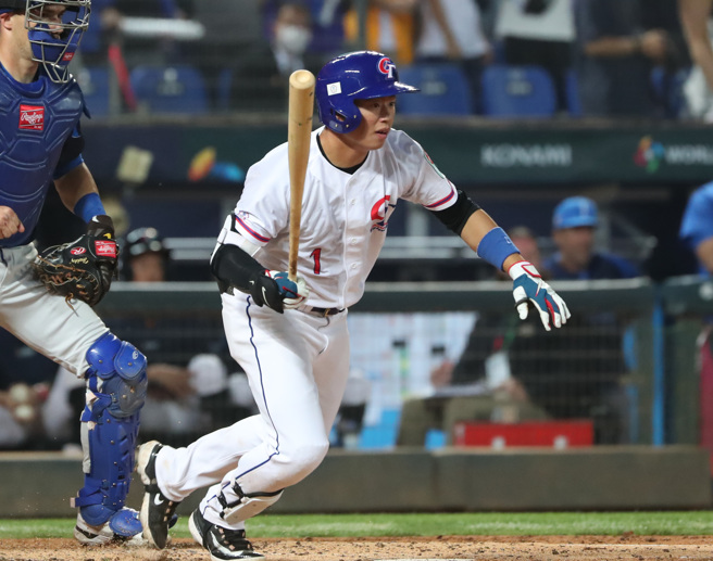 郑宗哲今年代表中华队出赛表现亮眼。（资料照／郑任南摄）