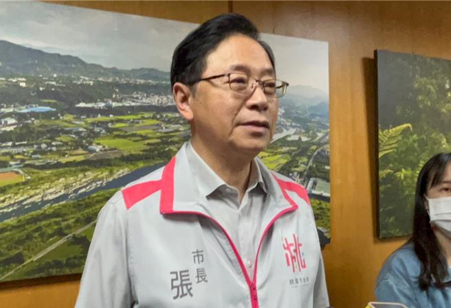 蓝白合15日成功，桃园市长张善政直呼，离换党执政的愿望又接近一步。（陈梦茹摄）