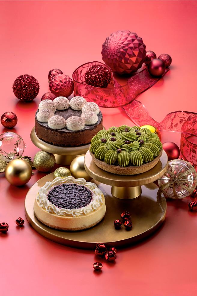 大江购物中心的MOLINO手工义大利麵工场，即日起开放预购2023圣诞跨年蛋糕。（大江购物中心提供／朱世凯台北传真）