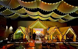 台灣首座！ 沉浸式海島露營風餐廳「微光島嶼」 插旗一中商圈