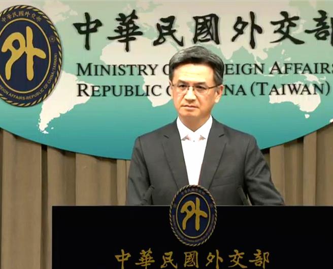 外交部发言人刘永健(资料照片)