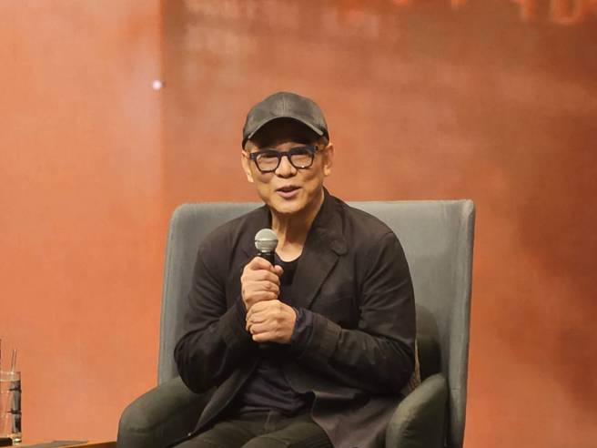 對於被傳死訊，李連杰樂喊，「我還沒死」。（游定剛拍攝）