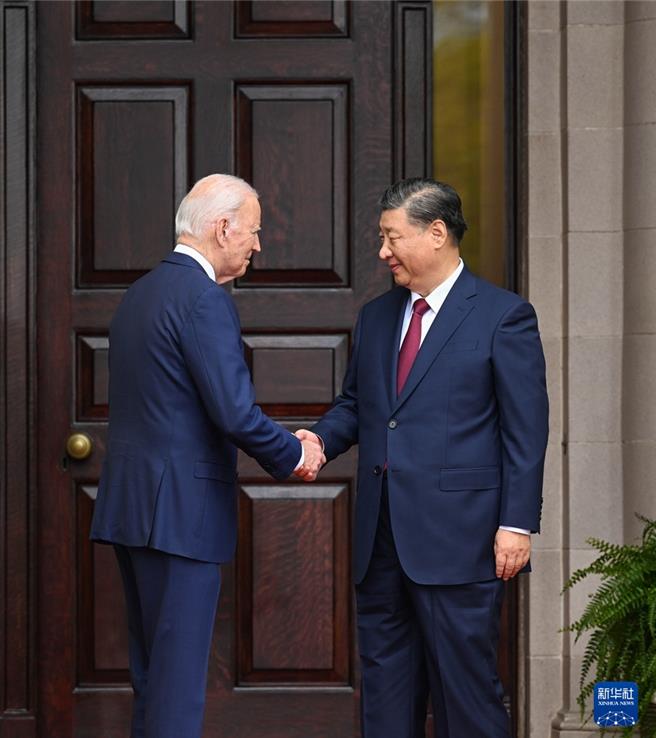 拜登会后连发推文称美中恢復两军交流、禁毒合作取得真正进展。（新华社）