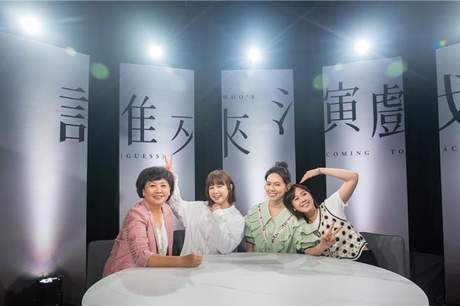 李佳颖（左起）、夏于乔及方志友接受王琄访问。（镜电视提供）