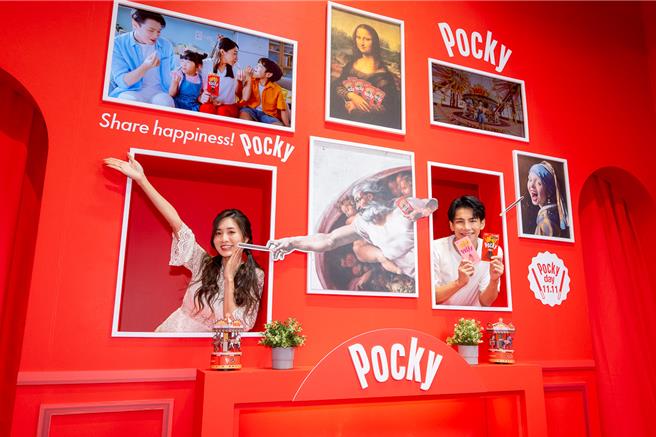 Pocky奇幻部屋藏著6大有趣場景，佈置令人會心一笑，適合打卡曬照。（格力高台灣提供／朱世凱台北傳真）