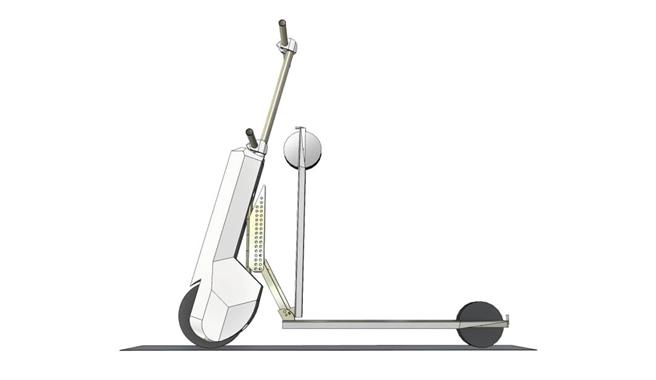 新创团队康科科技（KANK），致力于打造绿能且多功能的代步工具。(青年局提供／吕筱蝉桃园传真)