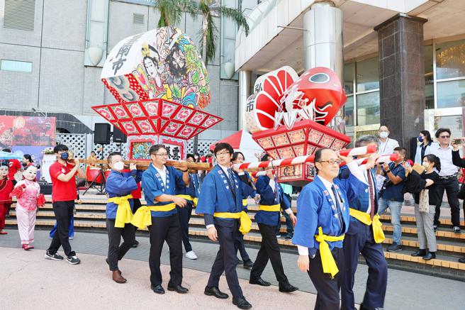 日本青森弘前、函馆文物产嘉年华于台南大远百举办。(图片来源：台南市政府提供)