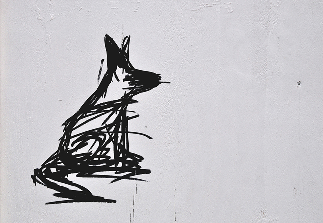 网友看见好几张「没脖子异形犬」的插画，觉得相当纳闷，没想到本尊竟长得跟画作一模一样。（示意图／达志影像）