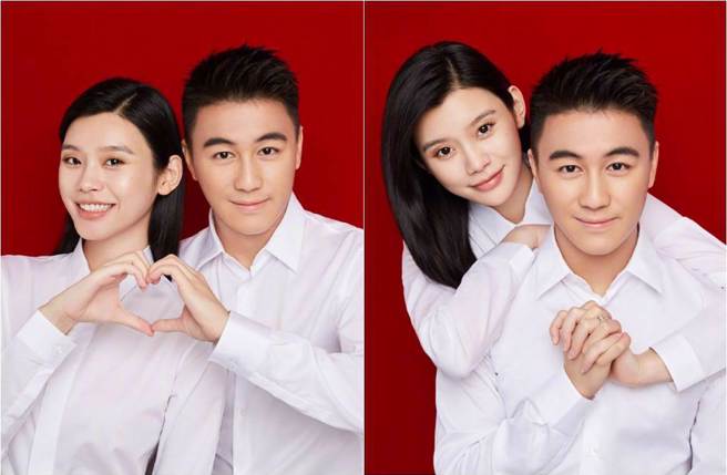 賭王兒子何猷君與超模奚夢瑤是相差6歲的姊弟戀，2019年宣布結婚喜訊。（圖／摘自奚夢瑤微博）