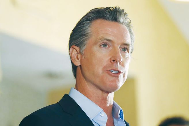 加州州长纽森。（资料照）