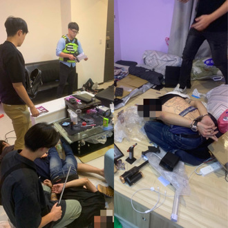 影》淡水民宅當毒窟！警深夜破門逮5嫌 查扣多樣二級毒品